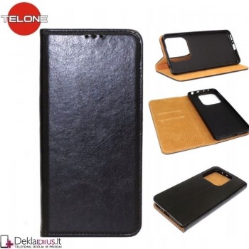 Telone grynos odos dėklas - juodas (Xiaomi Redmi Note 14 5G) Telone grynos odos dėklas - juodas (Xiaomi Redmi Note 14 5G)